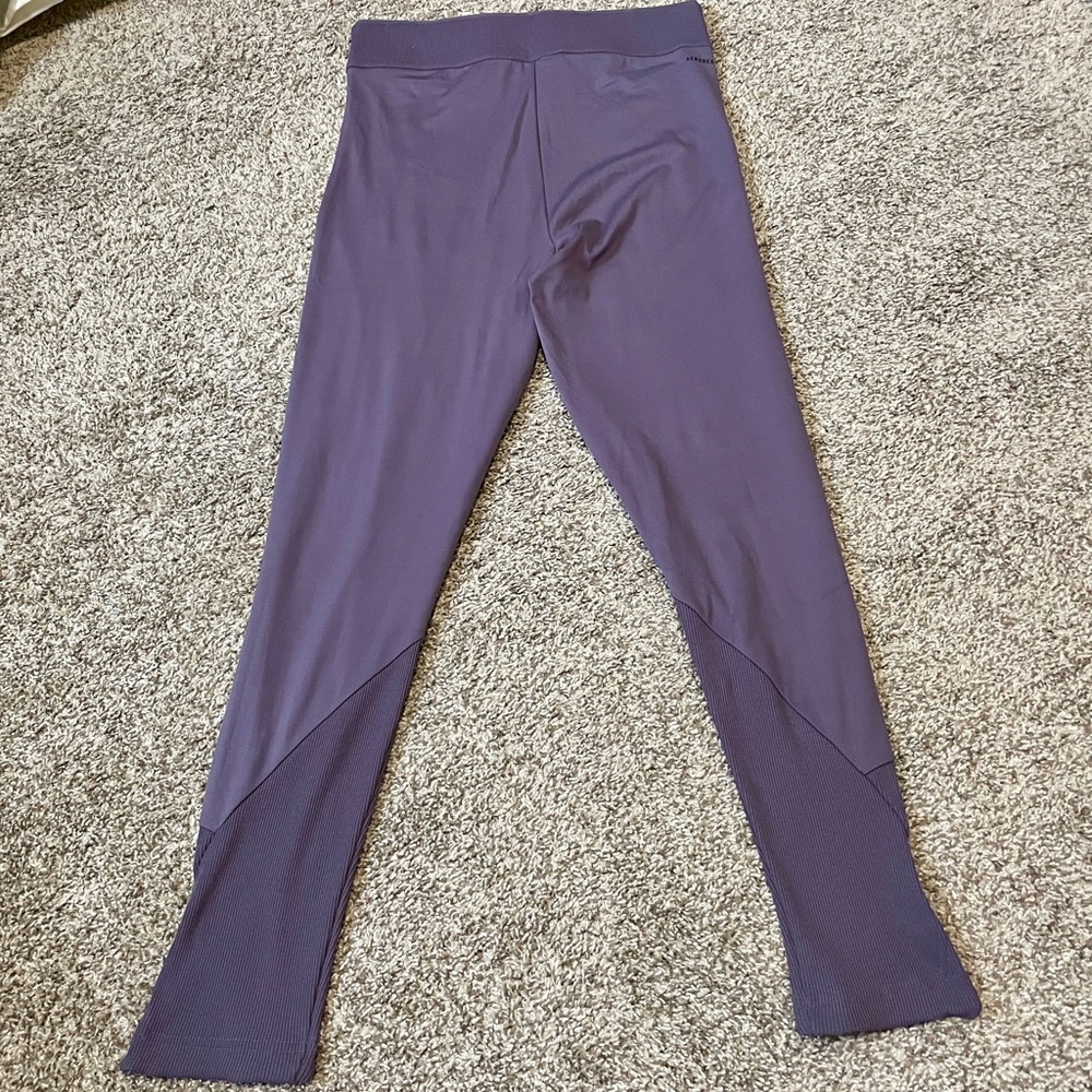 Adidas Women's Z.N.E. Leggings | Shadow Violet - Picture 5 of 6